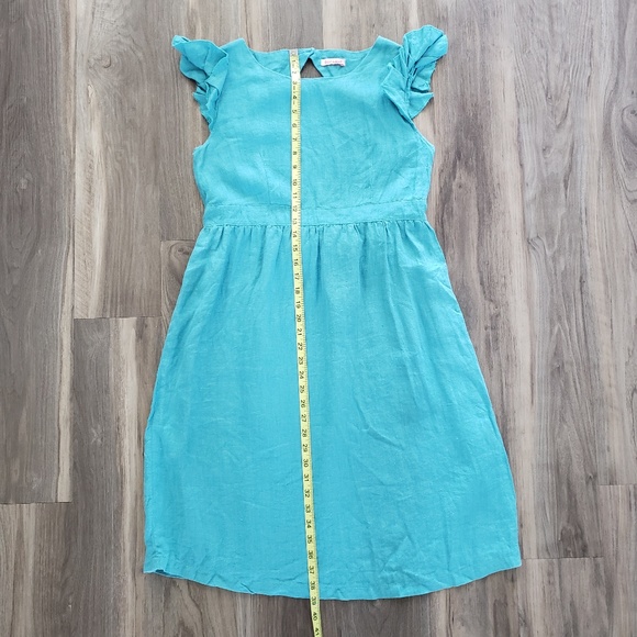 Gor & Sin Linen Apron Style Dress - Picture 7 of 7